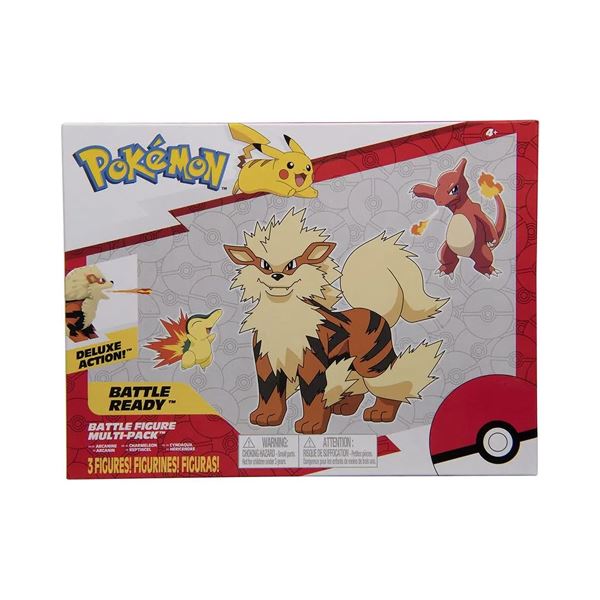 POKEMON ARCANINE CHARMELEON CYNDAQUIL